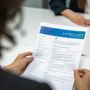 ورکشاپ رزومه نویسی  cv